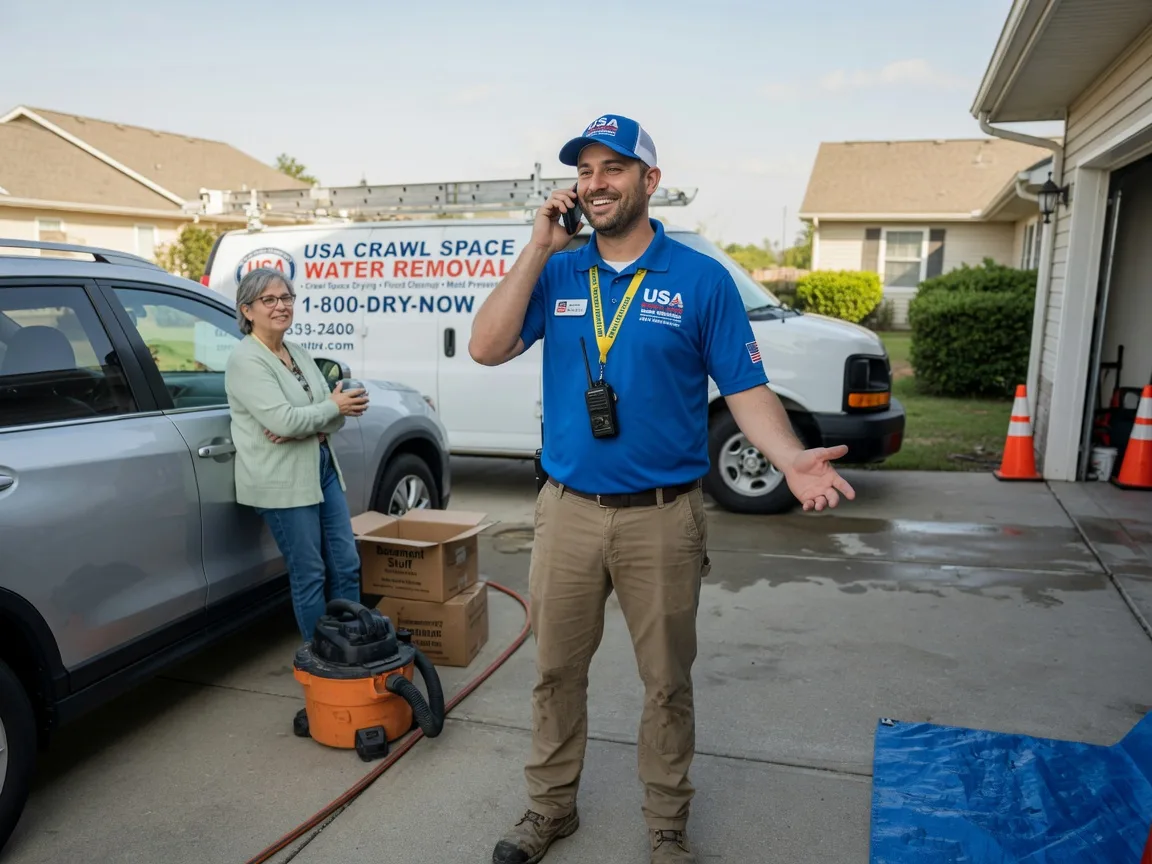 Crawl Space Water Removal Hughesville, MD FAQs